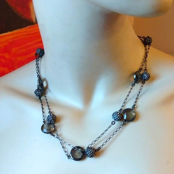 Lia Sophia Necklace 38" Long - Picture 1 of 5